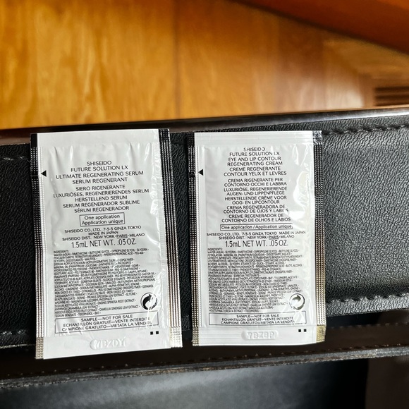 Shiseido skincare and foundation samples bundle - Picture 9 of 12